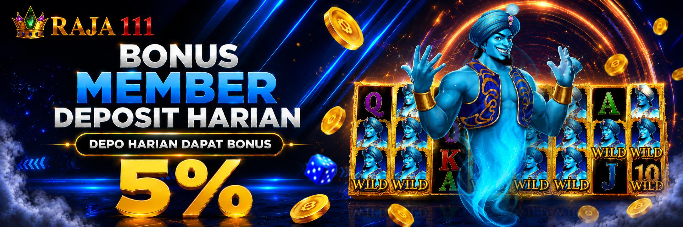 BONUS HARIAN 5%
